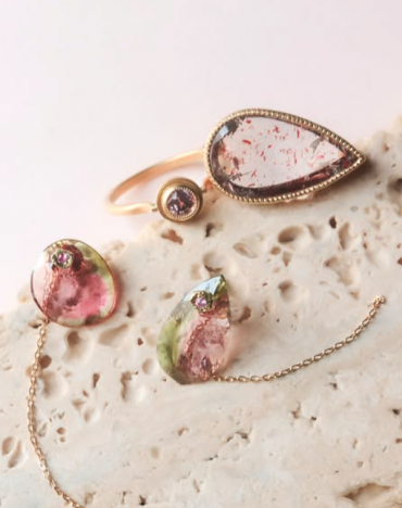 モナカジュエリー ロックピアス今週末まで値下げ Vol.5 Summer Color